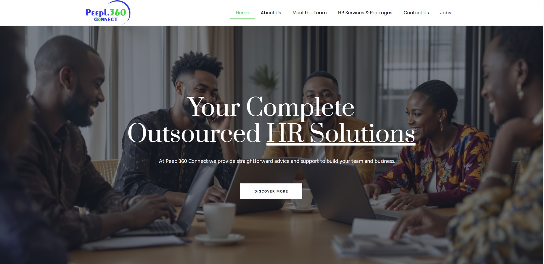 Peepl360Connect – HR Consulting Website